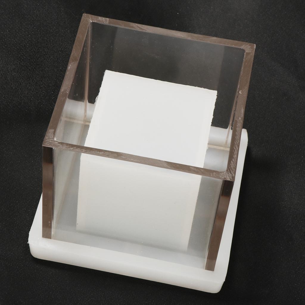 Candle Supplies Luxury - Hollow Square Tealight Mold Plastic for