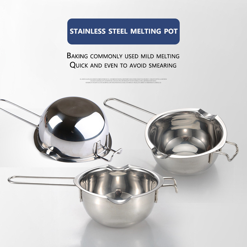 Candle Supplies Jars - Stainless Steel Wax Melting Pot Long