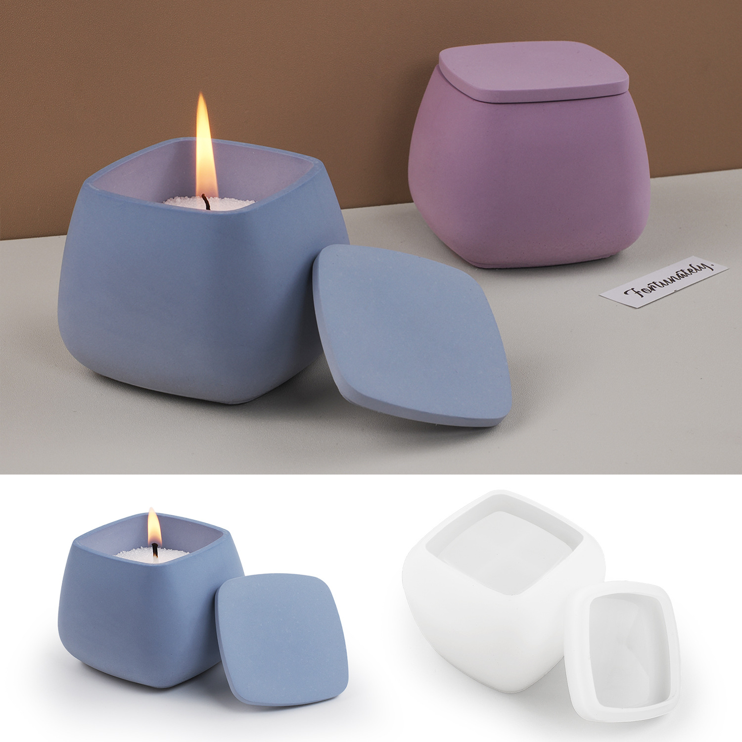 DIY Epoxy Cement Plaster Silic - Candle Supplies Jars recension och pris