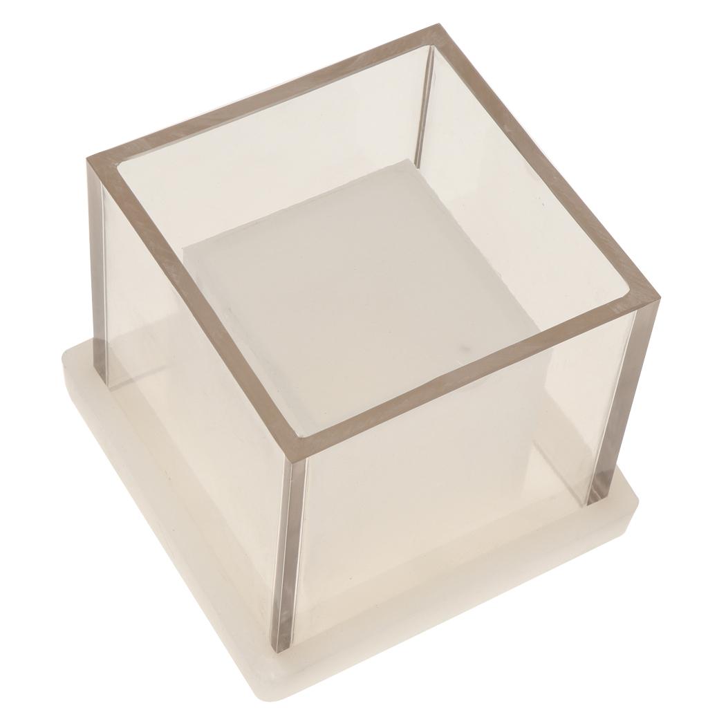 Hollow Square Tealight Mold Pl - Candle Supplies Luxury recension och pris