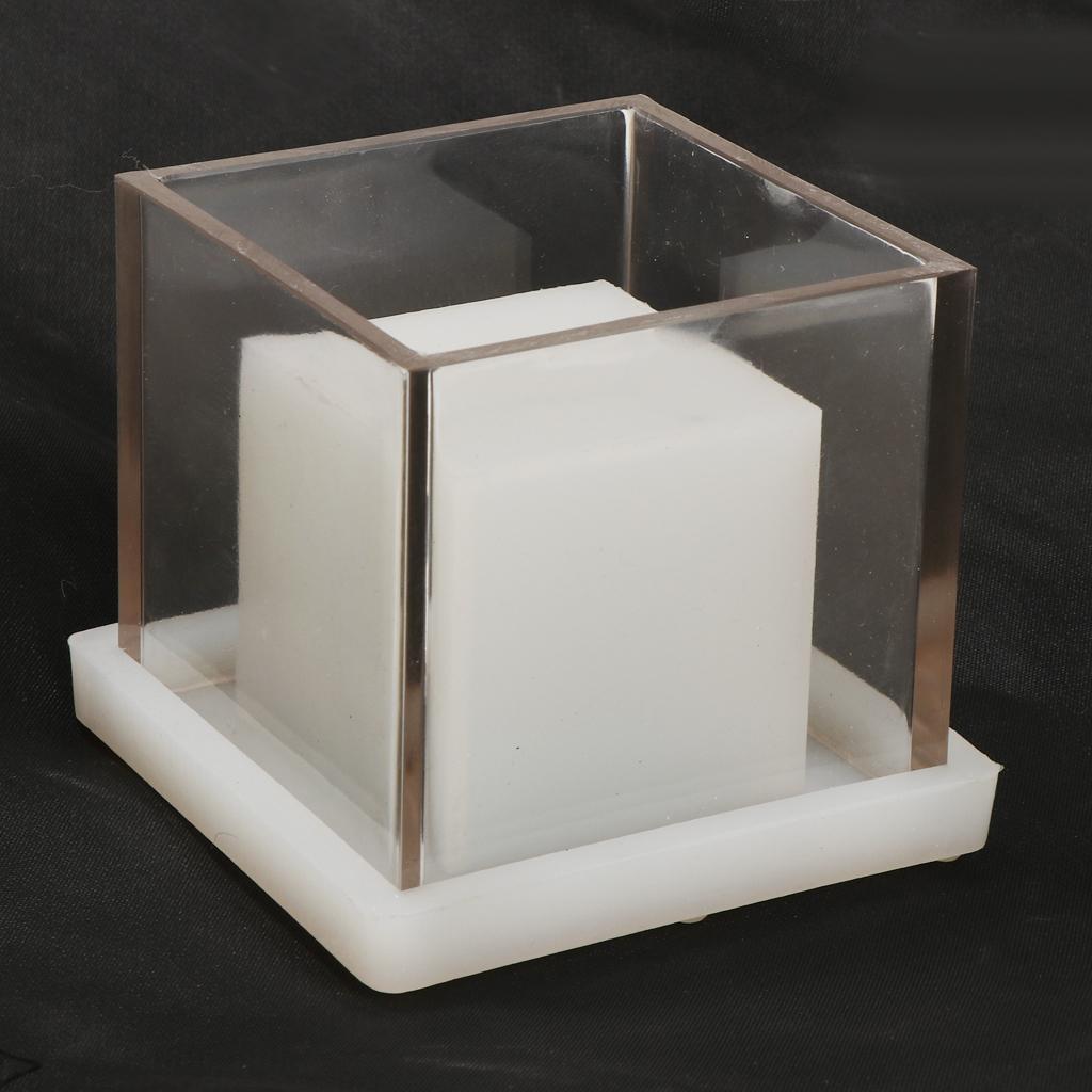 Hollow Square Tealight Mold Pl - Candle Supplies Luxury recension och pris
