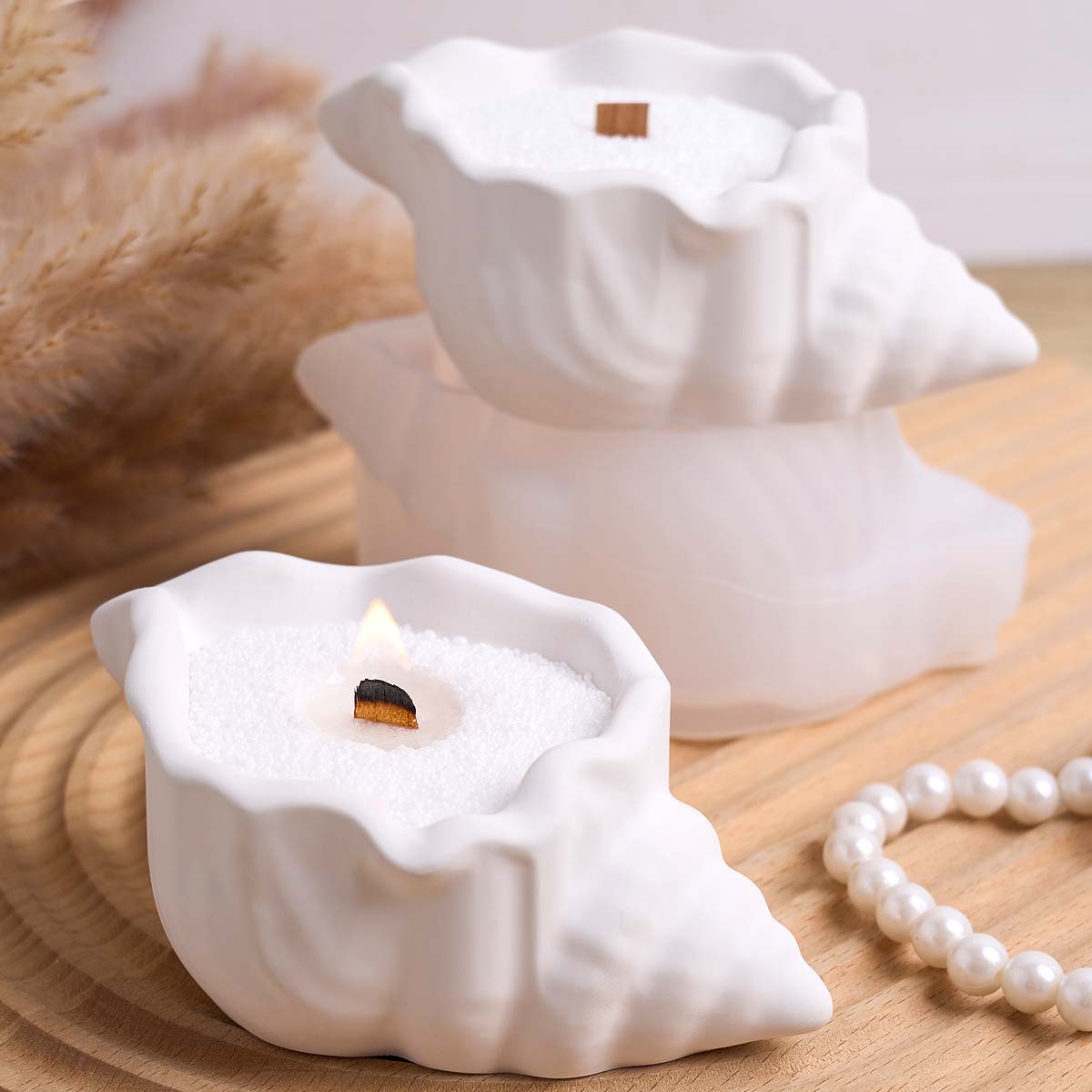Conch Candle Jar Silicone Mold - Candle Supplies Jars recension och pris