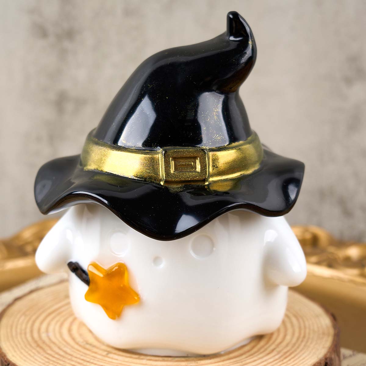 Hat Ghost Candle Jar Silicone  - Candle Supplies Jars recension och pris