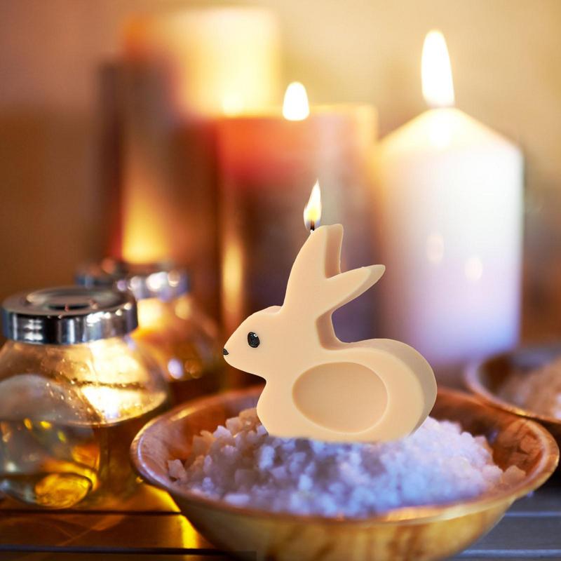 Rabbit Silicone Mold Bunny Sha - Candle Making Supplies Usa recension och pris