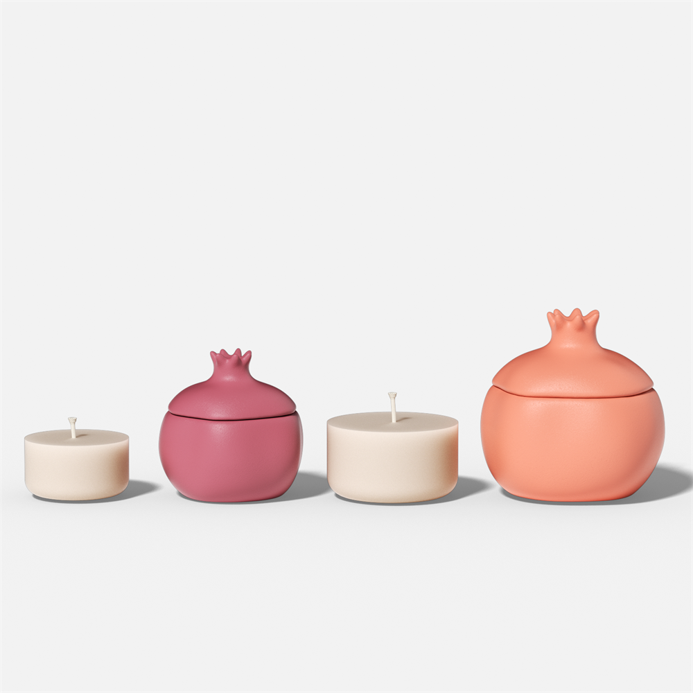 Nicole Pomegranate Concrete Ca - Candle Supplies Jars recension och pris