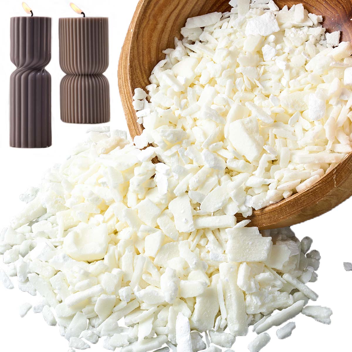 1 Pounds Pure White Soy Wax Fo - Candle Making Supplies Usa recension och pris