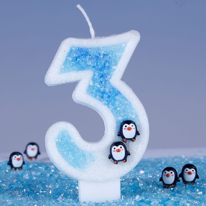 Blue Children's Birthday Candl - Candle Supplies Luxury recension och pris