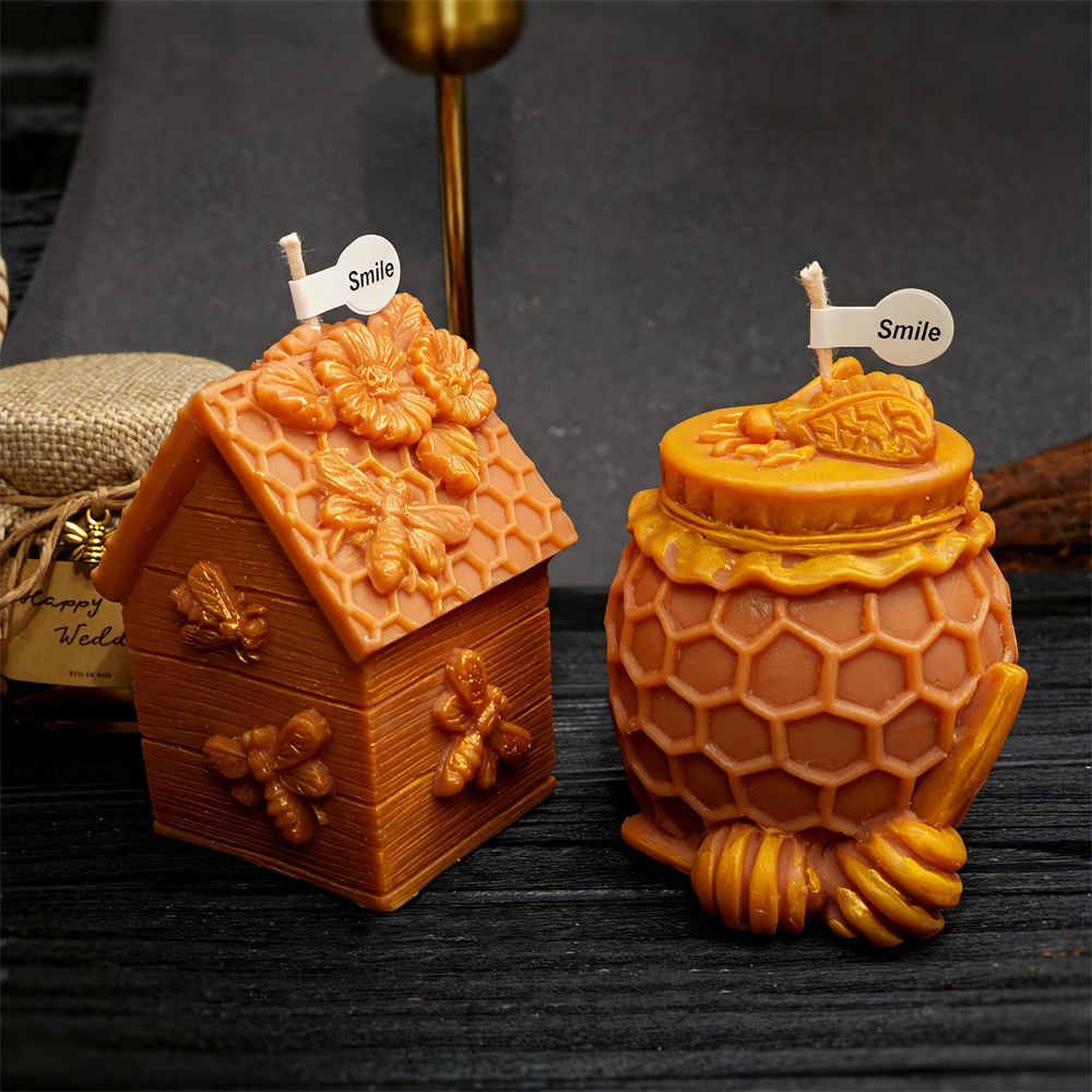 Honeycomb Pillar Candle Mold B - Candle Supplies Jars recension och pris