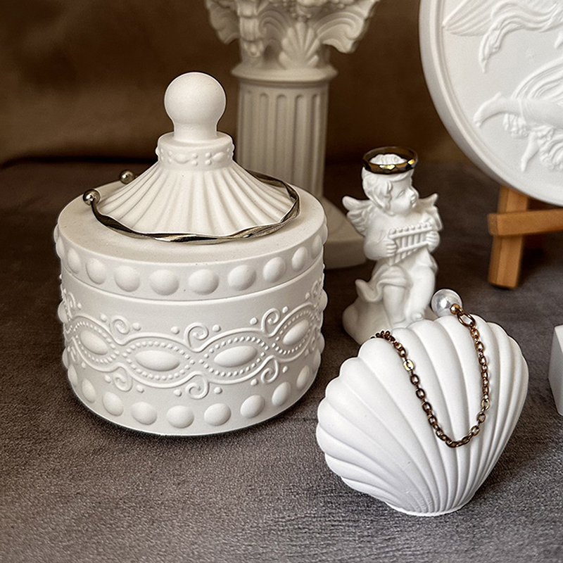 1set Striped Candle Jar Silico - Candle Supplies Jars recension och pris