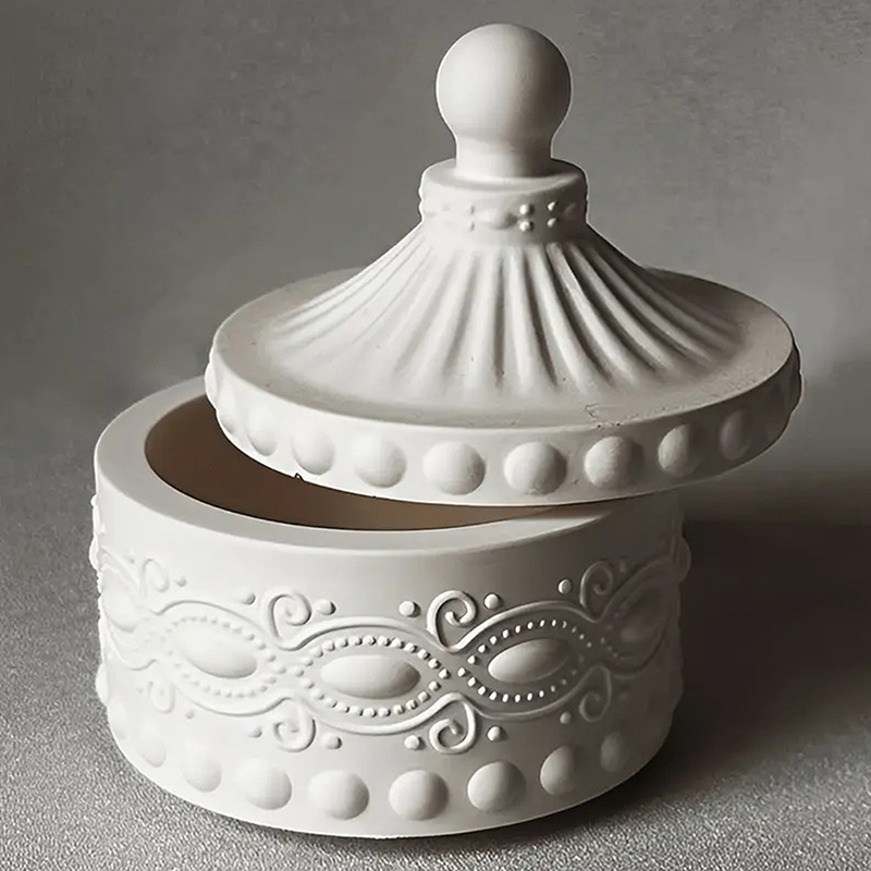 1set Striped Candle Jar Silico - Candle Supplies Jars recension och pris