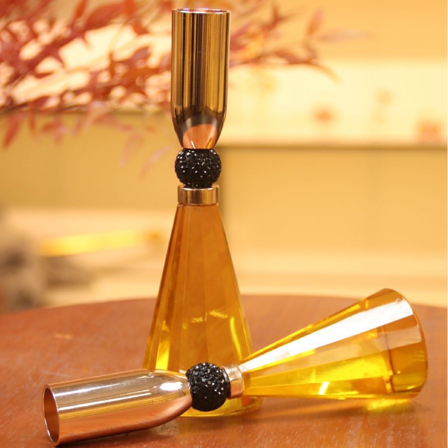 Crystal glass candle holder su - Candle Supplies Luxury recension och pris