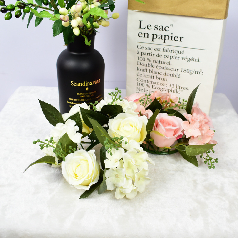 Realistic Rose Garland Floral  - Candle Supplies Luxury recension och pris