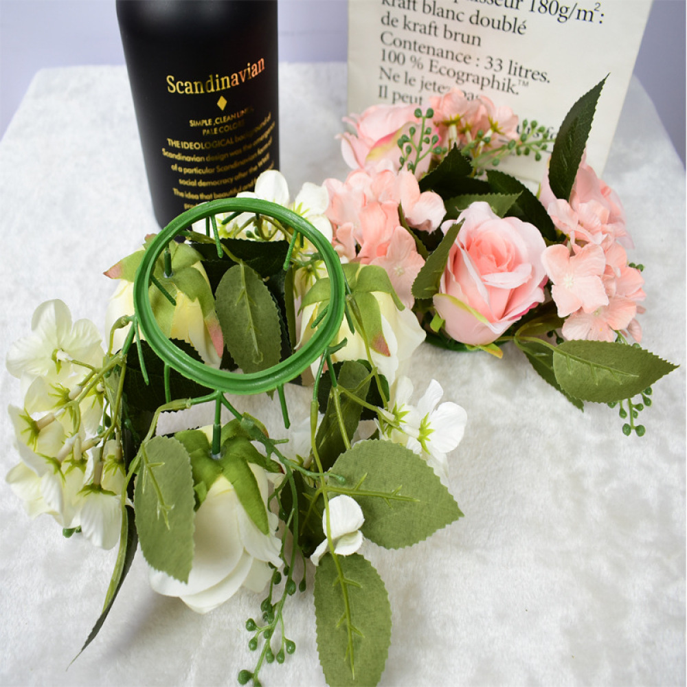 Realistic Rose Garland Floral  - Candle Supplies Luxury recension och pris